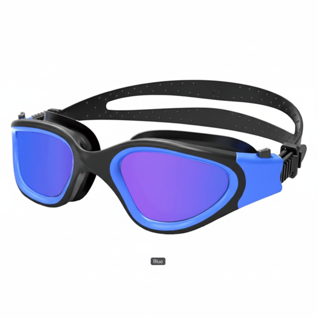 Blue Swimming Goggles - No Branding