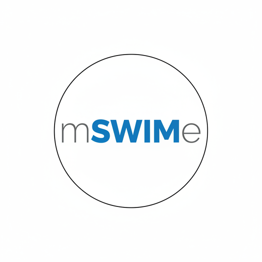 mswim logo with thin black circle border